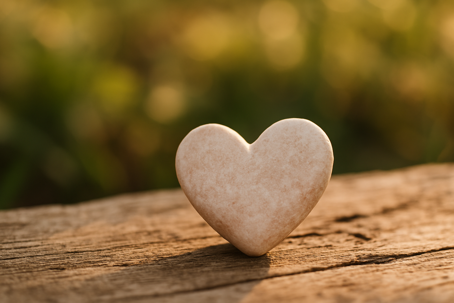 Cœur en papier déchiré posé entre deux pierres, symbolisant les blessures familiales et la guérison des relations de couple par le chamanisme et la psychogénéalogie.